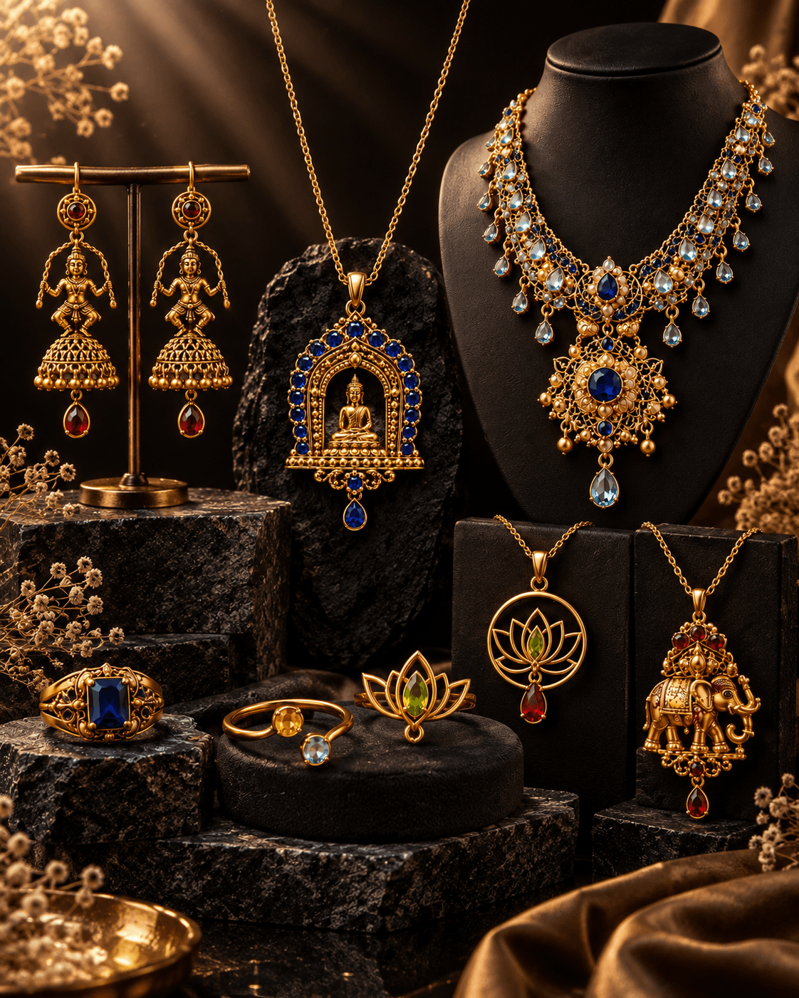 Special Ceylon Whisper Collection — heavy luxury jewellery