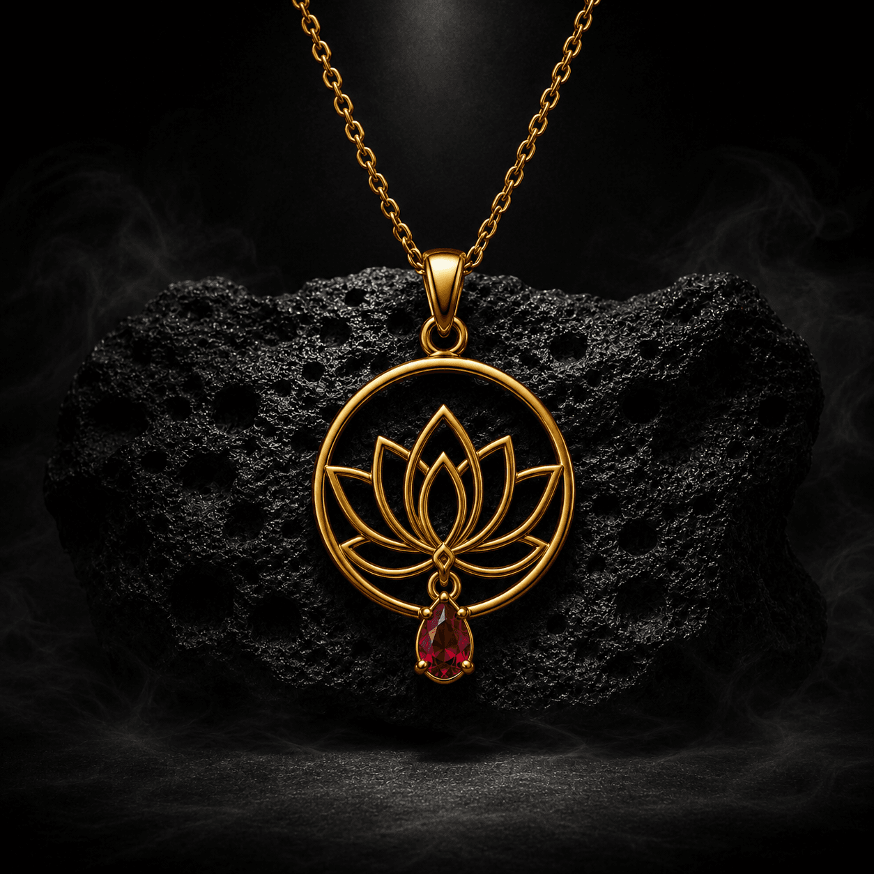 ROOTED IN HERITAGE LOTUS Pendant
