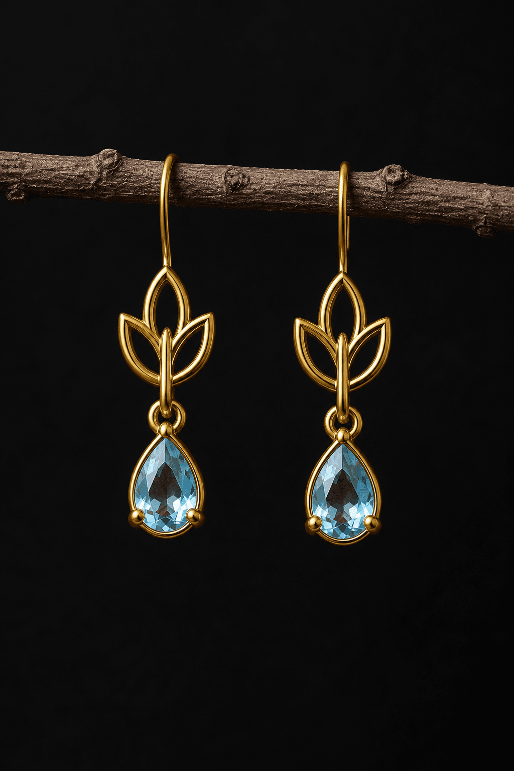 INSPIRED BY THE SACRED BO LEAF Earings