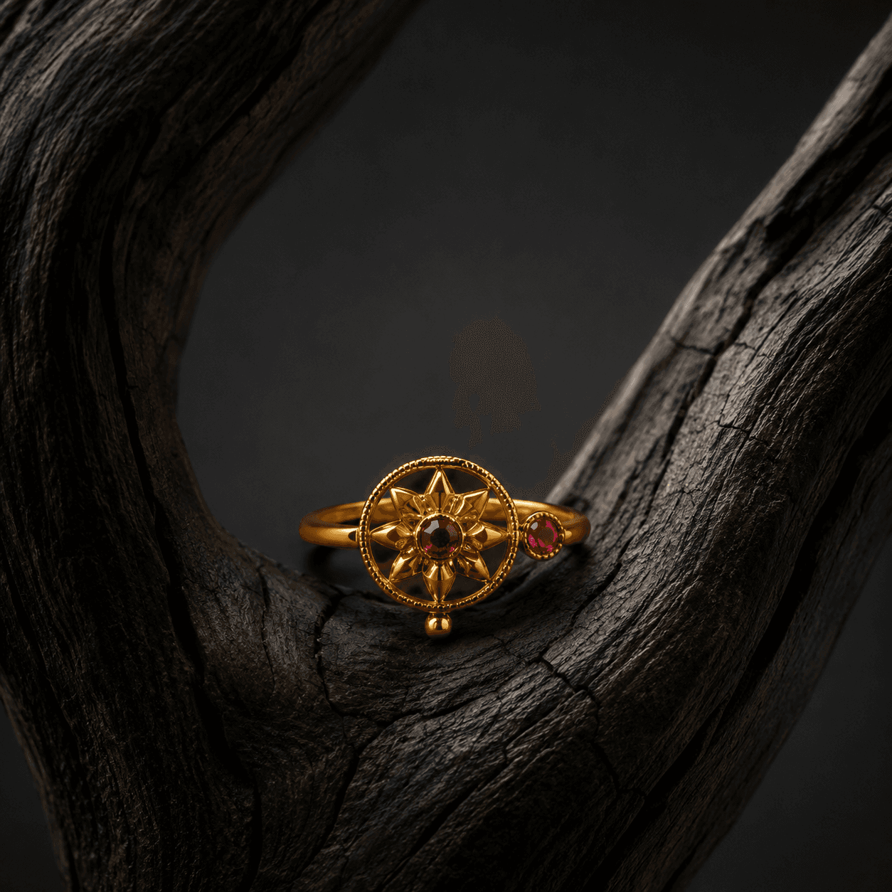 KANDYAN ROYAL ART Women's Ring