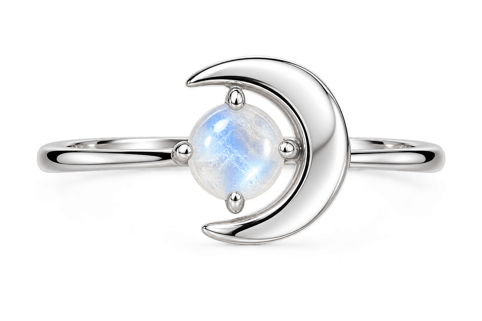 ๐ Lunar Embrace Moonstone Ring